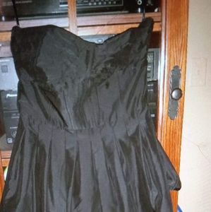 Woman's black  party dress